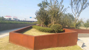 成华耐候钢挡土墙
